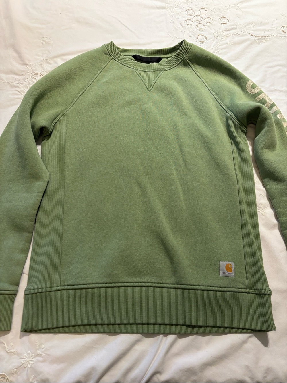 Carhartt Olive Green Crewneck Sweatshirt - women’s